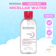 Bioderma Sensibio H2O Micellar Water 500ml Soothing Make-up Remover Sensitive Skin Gentle on Face&Li