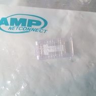 AMP RJ45 isi 50 KONEKTOR RJ 45 AMP BEST QUALITY