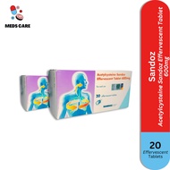 ACETYLCYSTEINE SANDOZ 600MG ETABS 20S
