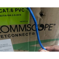 Commscope cat6 cable meterbiru cat 6 ethernet cable cat6 cable