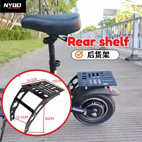 Rear Rack Luggage Bracket for Electric Scooter Modified Cargo Rack Stable Stand Replacement Parts fo