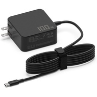 100W-USB-C-Charger, USB-C-Laptop-Charger Fast Charger Compatible with Asus ROG Ally, HP, Lenovo Thin
