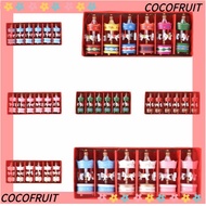 COCOFRUIT 6Pcs Christmas Wooden Carousel, Mini Gifts Christmas Handmade Carousel, Decorative DIY Cra