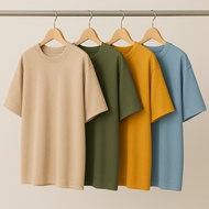 Oversized T-Shirts 4 Pcs 100 Thousand Rupiah for Men Distro T-Shirts for Men and Women Sizes ML XL X