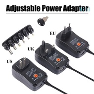 Will Adjustable Voltage AC DC Adapter with 6DC Plugs adjustable 3V 4 5V 5V 6V 7 5V 9V 12V 2 5A Multiple Device Compatibi