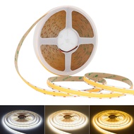 New 600LEDs/m Super Bright COB LED Strip 12mm Width DC 24V 3000K 4000K 6000K FOB COB Light Tape 10m 