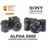 Sony ALPHA A6000 Kit 16-50mm/sony ALPHA 6000/ALPHA A6000 (Official sony indonesia)