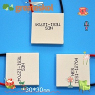 GREATESKOL Semiconductor Cooling Sheet, 30x30mm 40x40mm Refrigeration Plate,  15x30mm TEC1-12702 TES