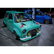 Kancil Kelisa Kenari Kcar Civic City Mugen RR bonet scoop