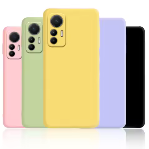 Luxury Liquid Silicone Phone Case for Xiaomi Mi 12 12S 12X 12T 13 Pro Mi12 Lite NE Mi 13T Pro Mi13 L