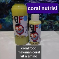 coral food Coral nutrisi aquarium laut mirip redsea makanan coral sps lps softies anemon laut