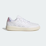 Adidas รองเท้าผ้าใบผู้หญิง Courtblock | Cloud White/Cloud White/Off White ( IF6464 )