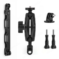 Xe Máy Gắn Tay Cầm Giá Đỡ Cho Insta360 X4 X3 GoPro 12 11 DJI Phụ Kiện Xe Đạp Xe Máy Selfie Stick