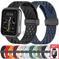Silicone Band Strap Breathable Accessories Replacement Bracelet for Realme Watch 3 / 3 Pro / 2 / 2 Pro / S