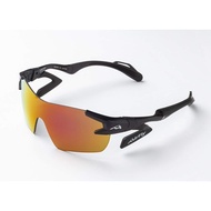《JAPAN》★AirFly Nose-Pad-Free Sports Sunglasses Kids Size AF-901 C-1K Black Frame AF-901 C-1K Black