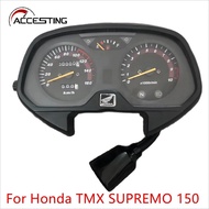 แผงหน้าปัดเครื่องวัดความเร็วแบบดิจิตอลแอลอีดีสำหรับฮอนด้า TMX SUPREMO 150เครื่องวัดความเร็วมิเตอร์ดิ