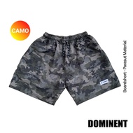 Men's Grey Camo Parachute Boardshorts - Dominate