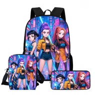 Kpop demon hunters backpack for kids 4