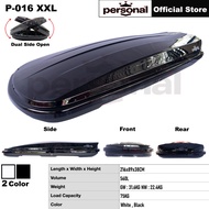 PERSONAL P-016 Car Roof Box PC Material (XXL,XL Size 560L,500L) Glossy Black Slim Cargo Roofbox Carr