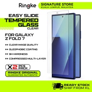 Ringke Cover Display Easy Slide Tempered Glass for Galaxy Z fold 7 Tempered Glass Protection