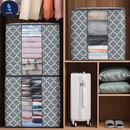 BF 84L/102L Large Storage Box Foldable Oxford Box Steel Frame Detachable Storage Box clothes organiz