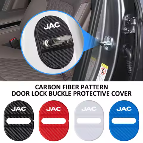 Car Latch Stop Anti Rust Waterproof Door Lock Key Buckle Panel For JAC J3 J2 S5 A5 J5 J6 J4 S2 T8 RF