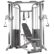 XMark Functional Trainer Cable Machine, Multi-Functional Weight Machine, Cable Pulley System Gym, Gy