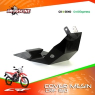 MESIN HITAM Honda Crf 150L Engine Guard Engine Cover - Black Limited