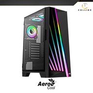 Aerocool Mirage RGB Gaming Case | ATX Tempered Glass PC Desktop | For Gaming Work | Collinx Computer