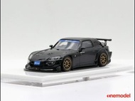 1/64 ONE MODEL Honda Spoon S2000 (Black) (S2000B)