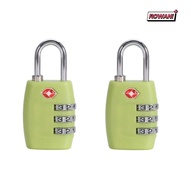 ROWAN1 2 Pcs Luggage Lock, 3 Digit Combination