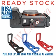 L Plate sony A7iii Quick Release Tripod Plate A7Riii A9 A73 A7 Mark III Hand Grip