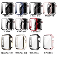 DENGQQ  Luxurious Watch PC Case  + Tempered  Screen Protector for Watch Size 45mm 44mm 42mm 41mm