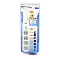 SOUNDTECH 2 pin /4way/5way 2meters cable Trailing extension socket/cord with LED indicator