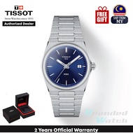 [Official Warranty] Tissot T137.210.11.041.00 Women's PRX 35mm Blue Dial Stainless Steel Strap Watch T1372101104100