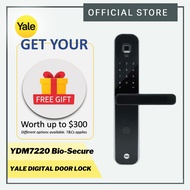 Yale YDM7220 Smart Digital Lock with BioSecure™ (COMES WITH FREE GIFTS)
