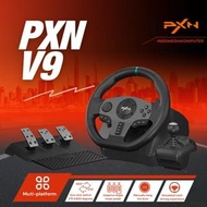 PXN-V9 Steering Wheel With Clutch Shifter Alternatif Logitech G29 Game Stir PXN V9 Racing Wheel V9
