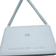 NEW MODEM ROUTER ONT ZTE F670l 5G PORT BIRU PLUS ADAPTOR