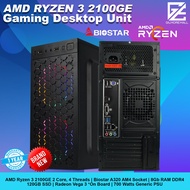 AMD Ryzen 3 PRO 2100GE 3.2Ghz w/ Vega 3 Graphics Desktop Gaming PC Computer | We also have Desktop, pc set, computer set, cheapest laptop, cpu , laptop i7 i5 i3 | GILMORE MALL