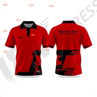 Palama |Original Jnt Express All in Print Cool J&T Package Delivery Driver Clothing