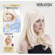 miranda bleaching hair color permanent