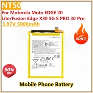 New NT50 NR50 MT45 MB40 NA50 Replacement Mobile Phone Battery for Motorola Moto EDGE 20 Lite/Fusion 