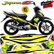 Decal Sticker Striping Variasi Jupiter Z Robot 2010-2013 MOVISTAR /Jupiter Z 2010 /Jupiter Z 2011 /J