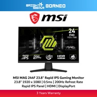 MSI MAG 244F 23.8" Rapid IPS Gaming Monitor