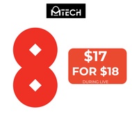 MTech Eight Telecom 76GB 12GB Malaysia Roaming Recharge Top Up Telco $8 $18