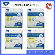【Made in Japan】DAIYA GOLF <IMPACT MARKER> For Drivers, Fairway wood, Irons, Iron + Lie angle, 5 shee