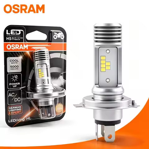 OSRAM HS1 Led Headlight Bulbs HS1 Plus H4 PX43t LED Moto High Low Beam For Motorcycle HS1 Car Lamp 1
