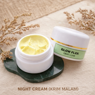Cream Malam HQ5 Glow Flek Label Hijau untuk Noda Hitam & Bekas Scar