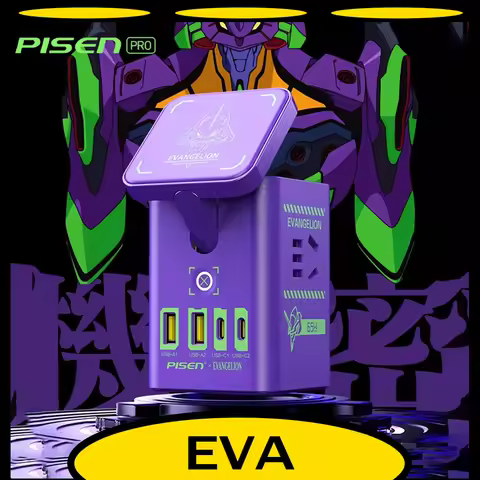 Pisen X Charger 65w 3-In-1 Ganultra Quick Charge With Temperature Control Small Portable Charge Cust