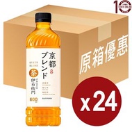 三得利 - Suntory 三得利＊[日本綠茶]-伊右衛門京都混合綠茶-原箱 600亳升 (新舊包裝隨機發送)